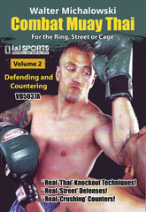 Combat Muay Thai Ring Street Cage Defending Countering DVD Walter Michalowski